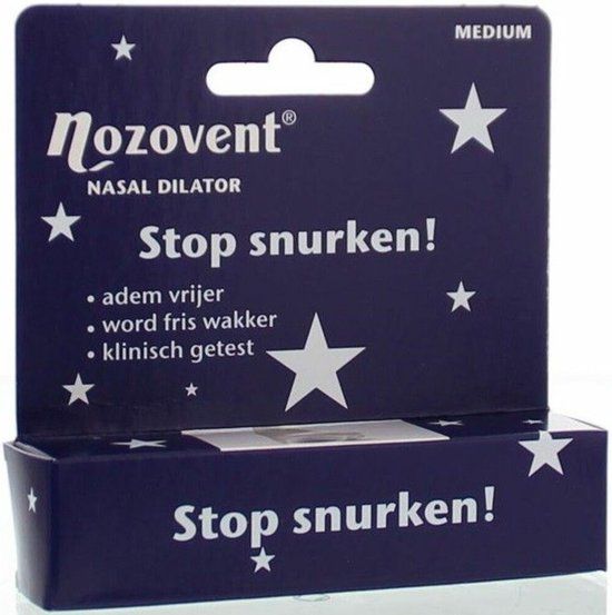 Nozovent Neusclip Classic - Anti-snurkmiddel - Maat Medium