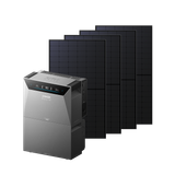 Anker SOLIX Solarbank 4 E5000 Pro + 500Wp Bifacial Solar Panels + BP5000 Expansion Battery