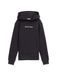 Tom Tailor Sweat à capuche avec imprimé logo - Taille 140 - gris anthracite
