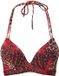 LingaDore Voorgevormde Triangel Bikini top Leopard flower