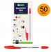 D.RECT Leviathan 9900 Rode Pennen - 50 Stuks