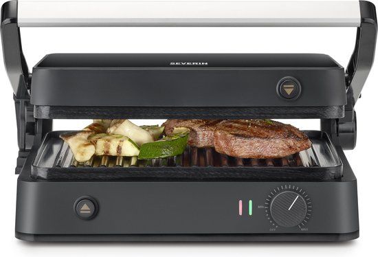 Severin KG 2398 Contactgrill - 1800W - Zwart