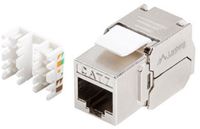 Mědulo Lanberg Keystone Module Toolless RJ45 Cat 7 FTP Silver Plastic