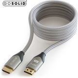 GO SOLID! ® HDMI kabel 1 meter - HDMI naar HDMI - HDMI kabel 2.1 - 8K 60Hz - 4K 120Hz - 1 meter