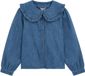WE Fashion Meisjes denim blouse