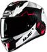 HJC C10 Aspa Integraalhelm - Zwart/Rood/Wit - Maat M