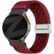 Bandz Bracelet en nylon vintage pour Withings ScanWatch 2 - 38mm (Bordeaux)
