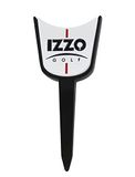 Izzo Golf Enkele Prong Golf Divot Reparatie Tool - Zwarte Golf Pitch Mark Reparatie Tool Met Ball Marker