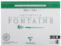 Clairefontaine 975516C Blok Fontaine Aquarelpapier 300g 31x41cm