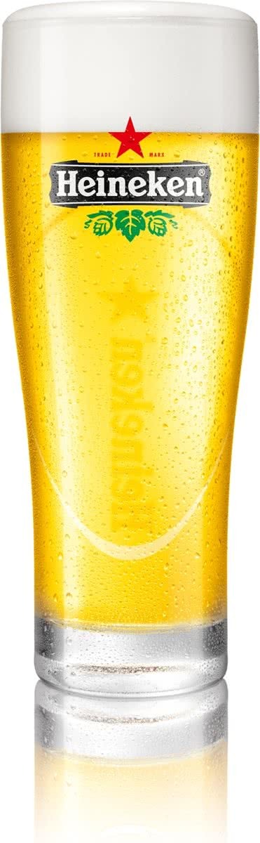 Heineken Ellipse Bierglas - 0.25 l - 6 stuks