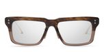 Dita Lataro Lunettes De Vue Unisexe Marron Carrées