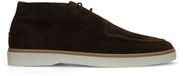 Manfield Heren Bruine Suède Veterschoenen Maat 46