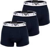 Emporio Armani Heren 3-Pack Boxershorts Blauw L