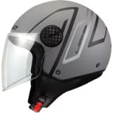 LS2 Helm Sphere Lux II Minim OF558 mat zwart / grijs maat S