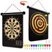 Jeu de fléchettes magnétique pour enfants - Tableau de fléchettes double face