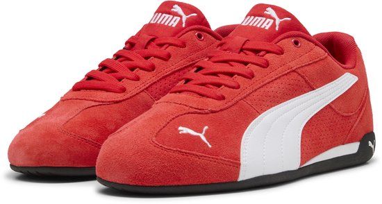 Puma Replicatch Sneakers rood Suède