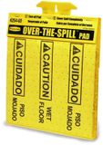 Rubbermaid Over-The-Spill Tablet - Schoonmaaksysteem - Dweildoek - Geel - 25 pads
