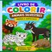 Livro de Colorir Animais Silvestres Raros e Especiais