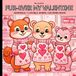 FUR-EVER MY VALENTINE: ADORABLE + LOVABLE ANIMAL COLORING BOOK