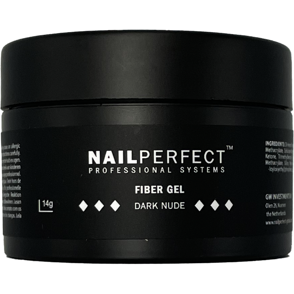 Nailperfect Fiber Gel Dark Nude 14gr