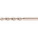 Forum - Foret hélicoïdal à queue cylindrique, en acier à coupe rapide, type W, DIN 338, surface sans revêtement, Ø H8 : 3,70 mm, Long. totale 70 mm