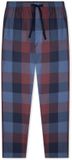 Schiesser Mix+Relax pyjamabroek heren kakaobraun geruit 100% katoen maat 54