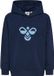 hummel hmlJR REG TUKAS HOODIE Kinderen Unisex Katoen DRESS BLUES/FLINT STONE 104