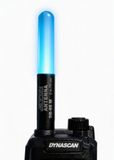 Jetfon DB-85M draagbare dual-band antenne met LED SMA stekker voor Walkie-Talkie blauw