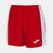 Joma 6XS-5XS Maxi-shorts, uniseks, voor volwassenen, rood-wit