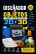 Diseñador de objetos para impresión 2D y 3D