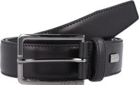 LLOYD Leren Riem Men's Leather Belt W90 Black Zwart
