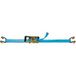 Levac Sangles d'arrimage 35 mm bleu 3000 kg 1 pièce(s) sangle d'arrimage 6 m crochets bord de rive tmu crochet bord de rive 6 m