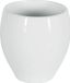 Spirella Tandenborstelhouder Porselein – Tumbler Badkamer Beker Wit – 9 x 9,5 cm
