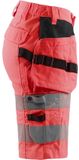 Blåkläder Dames High Vis short met stretch 7186-1811 - High Vis Rood - C44