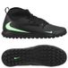 Nike Phantom 6 Club High Cut Tf Shadow - Noir/illusion Green - Stabilisé (Tf), pointure 44