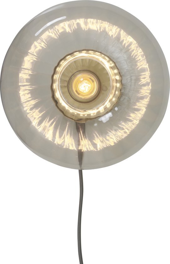 It's about Romi Wandlamp Brussels - Goud/Glas - Ø27cm