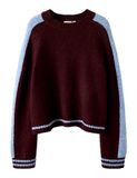 NAME IT - NKFRANIA LS KNIT - Meisjes - Truien - Burgundy - 122/128