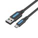 Vention COLBF Câble USB USB 2.0 1 m USB A Micro-USB B Noir