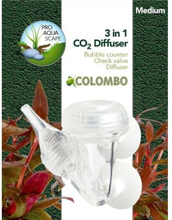 Colombo CO2 diffusor 3 in 1 medium