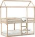 Maison Exclusive - Lit superposé avec matelas, 90 x 200 cm, en pin massif