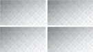 vidaXL Trapmatten 4 st 90 x 50 cm zilver aluminium rechthoekig