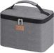 Sac isotherme - Pliable isolé - Pour déjeuner, pique-nique et travail - Gris 9L