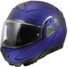 LS2 FF910 Advant II systeemhelm solid mat navy blauw