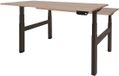 Schaffenburg Zit Sta Bureau - Duo Elek 160x80 Havana Kersen -zwart frame
