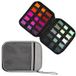 By Qubix Qubix Organizer / opbergmap - smartwatch bandjes & accessoires - Grijs