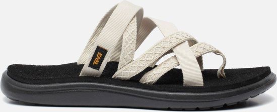 Teva W Voya Zillesa Dames Slippers - Wit/Zwart - Maat 38