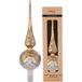 Inge-glas Christbaumspitze aus Glas, 31 cm, Baumspitze mit Ornament, Tannenbaumspitze, goldrosa - Lovely Magnolia