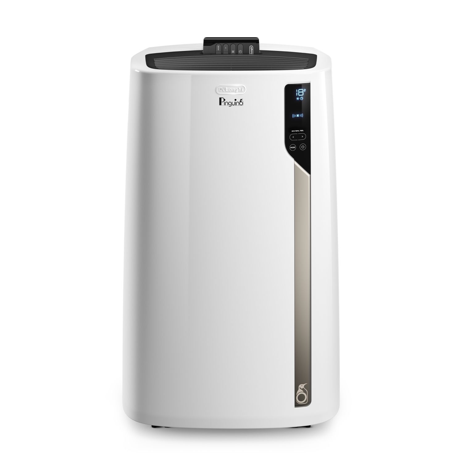De'Longhi PAC EL98 ECOREALFEEL Mobiele Airconditioner - 10700 BTU/h - 2700W - Zwart/Grijs/Wit