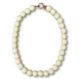 Bonnie Studios gold plated ketting Wilma lichtgeel