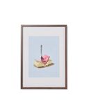 HEMA Cadre Photo A4 21x29,7cm Bois Fin (marron foncé)